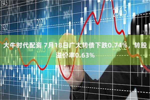 大牛时代配资 7月18日广大转债下跌0.74%，转股溢价率0.63%