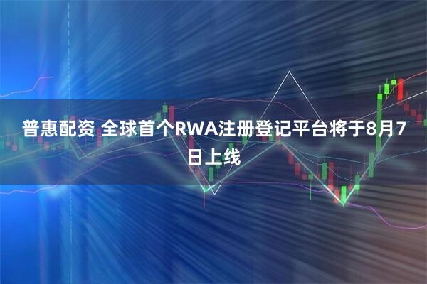 普惠配资 全球首个RWA注册登记平台将于8月7日上线